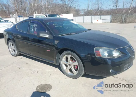 2006 Pontiac Grand Prix Gxp z USA, uszkodzony, nr VIN 2G2WC58CZ61174052